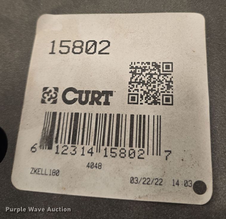 image for item EK5135 Curt receiver hitch