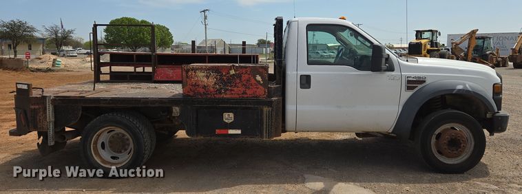 image for item EL5517 2009 Ford F450 SuperDuty flatbed truck