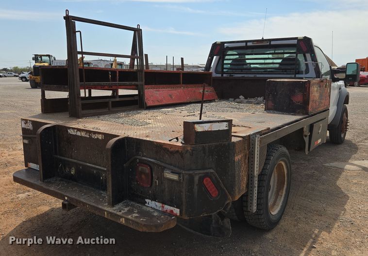 image for item EL5517 2009 Ford F450 SuperDuty flatbed truck