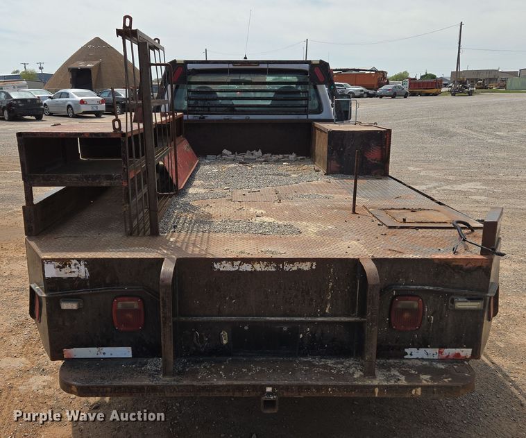 image for item EL5517 2009 Ford F450 SuperDuty flatbed truck