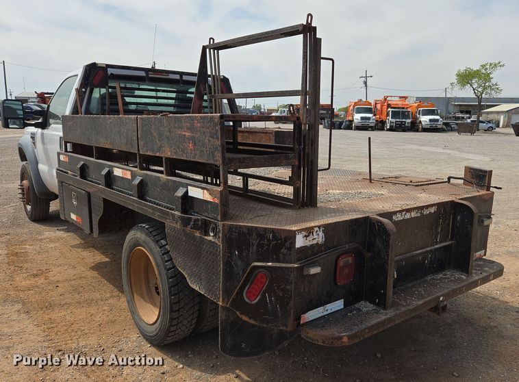 image for item EL5517 2009 Ford F450 SuperDuty flatbed truck