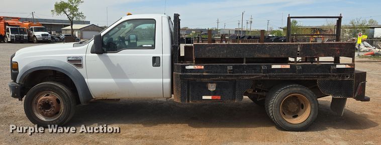 image for item EL5517 2009 Ford F450 SuperDuty flatbed truck