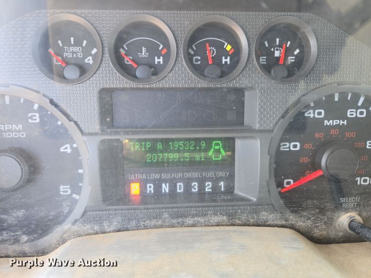 image for item EL5517 2009 Ford F450 SuperDuty flatbed truck