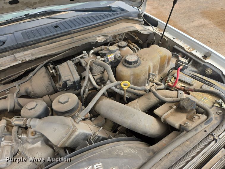 image for item EL5517 2009 Ford F450 SuperDuty flatbed truck