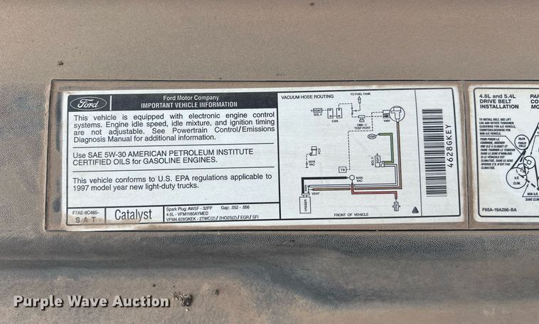 image for item EL5520 1997 Ford F150 pickup truck