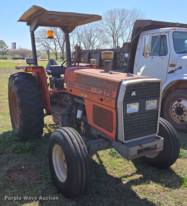 image for item EL5549 1992 Massey Ferguson 375 tractor