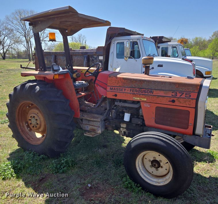 image for item EL5549 1992 Massey Ferguson 375 tractor