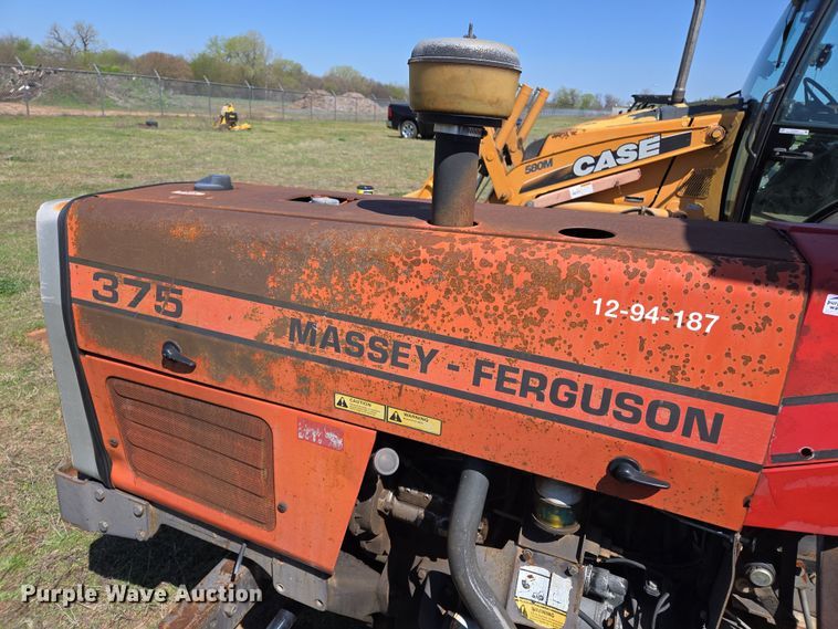 image for item EL5549 1992 Massey Ferguson 375 tractor