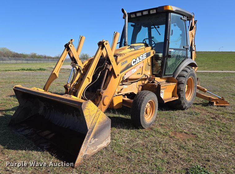 image for item EL5552 2008 Case 580M Series 3 backhoe