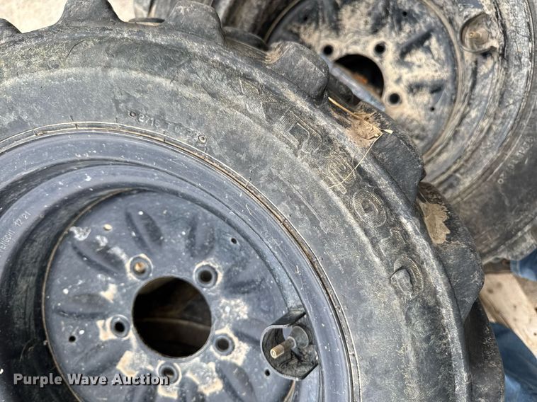 image for item EM3656 (5) 27x10.5-15 tires and wheels