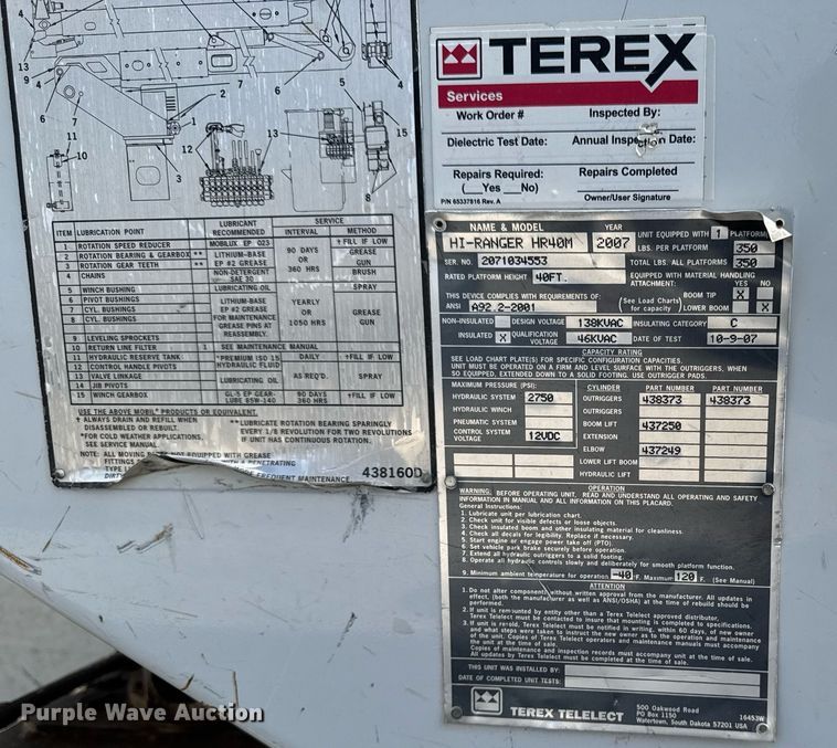 image for item EM3717 2008 Ford F550 Super Duty XLT bucket truck