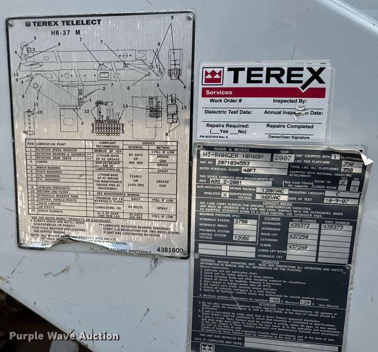 image for item EM3717 2008 Ford F550 Super Duty XLT bucket truck