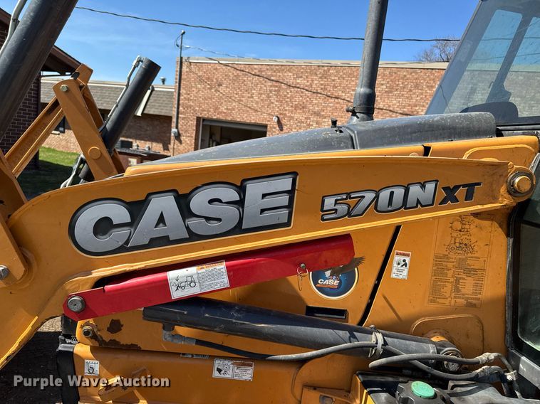 image for item EM3757 2014 Case 570N XT industrial tractor
