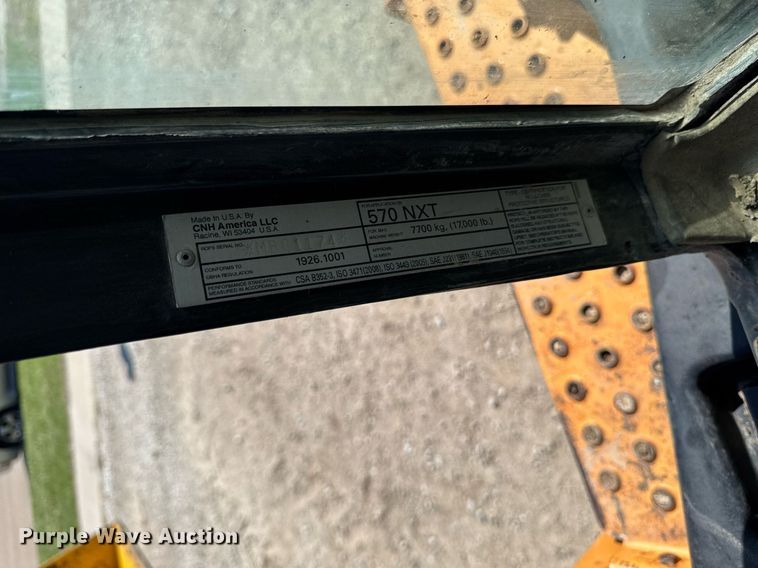 image for item EM3757 2014 Case 570N XT industrial tractor