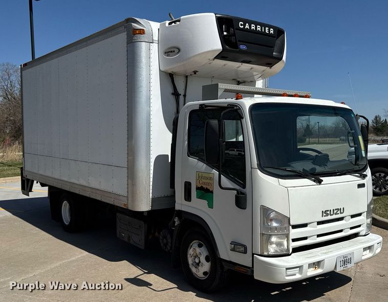 image for item EM3759 2011 Isuzu NPR refrigerated truck