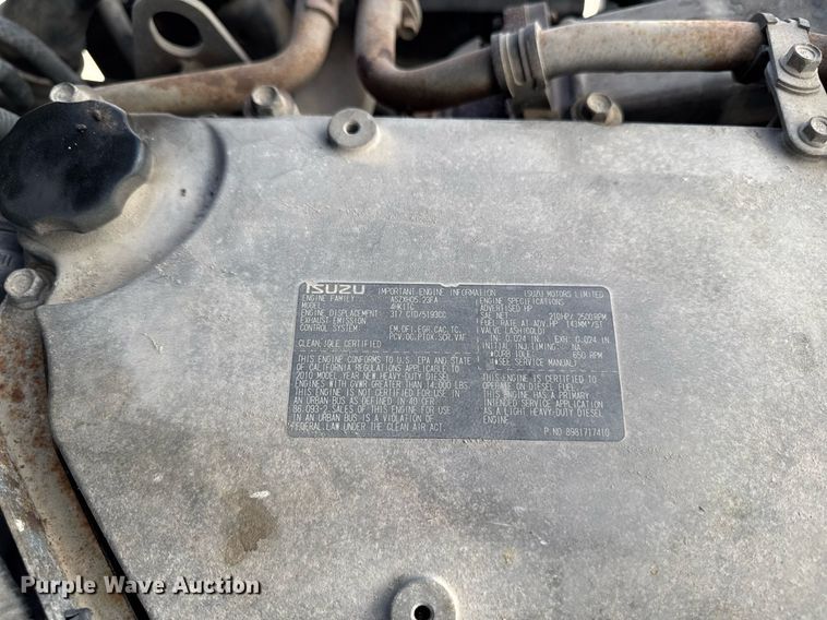 image for item EM3759 2011 Isuzu NPR refrigerated truck