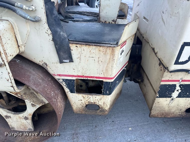 image for item EN3011 1993 Ingersoll Rand  DD24 double drum vibratory roller