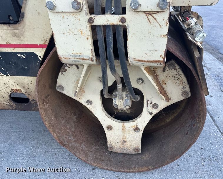 image for item EN3011 1993 Ingersoll Rand  DD24 double drum vibratory roller