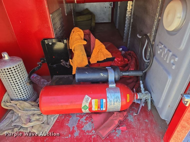 image for item EN8817 1986 GMC C6000 pumper fire truck