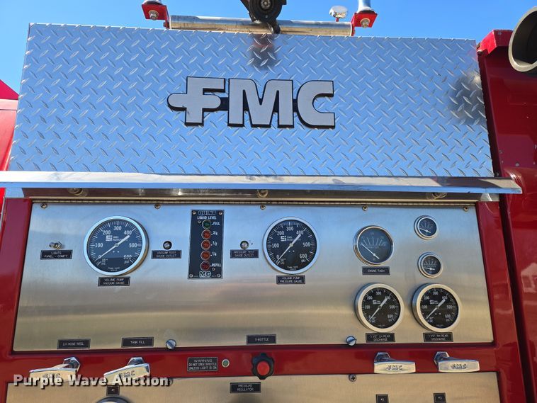 image for item EN8817 1986 GMC C6000 pumper fire truck