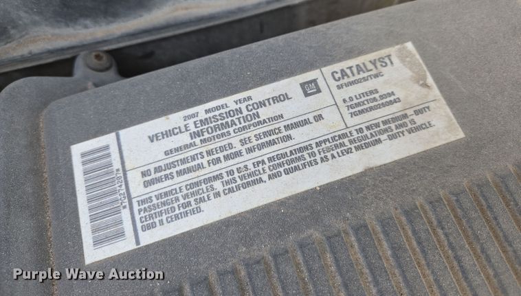 image for item EN8822 2007 Chevrolet Suburban 2500 SUV