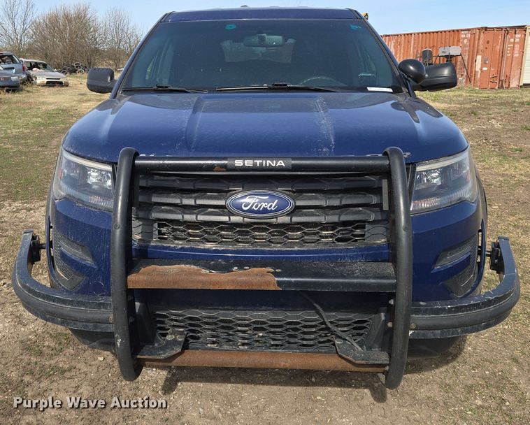 image for item EN8827 2017 Ford Explorer Police Interceptor SUV