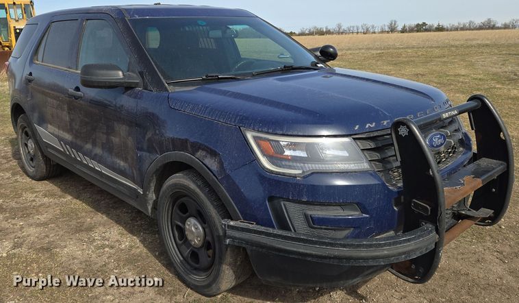 image for item EN8827 2017 Ford Explorer Police Interceptor SUV