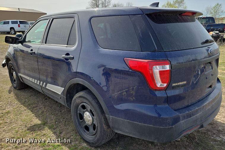image for item EN8827 2017 Ford Explorer Police Interceptor SUV
