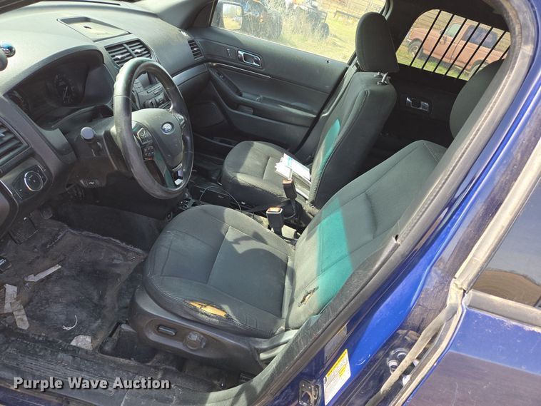 image for item EN8827 2017 Ford Explorer Police Interceptor SUV