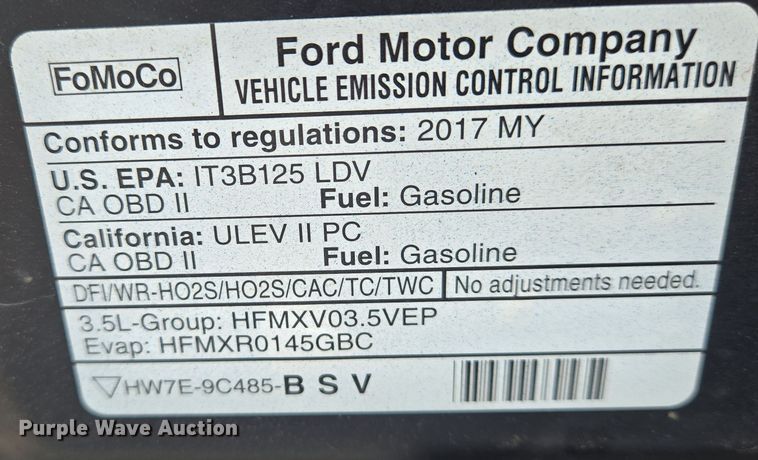 image for item EN8827 2017 Ford Explorer Police Interceptor SUV