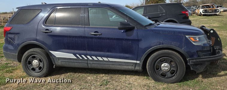 image for item EN8828 2017 Ford Explorer Police Interceptor SUV