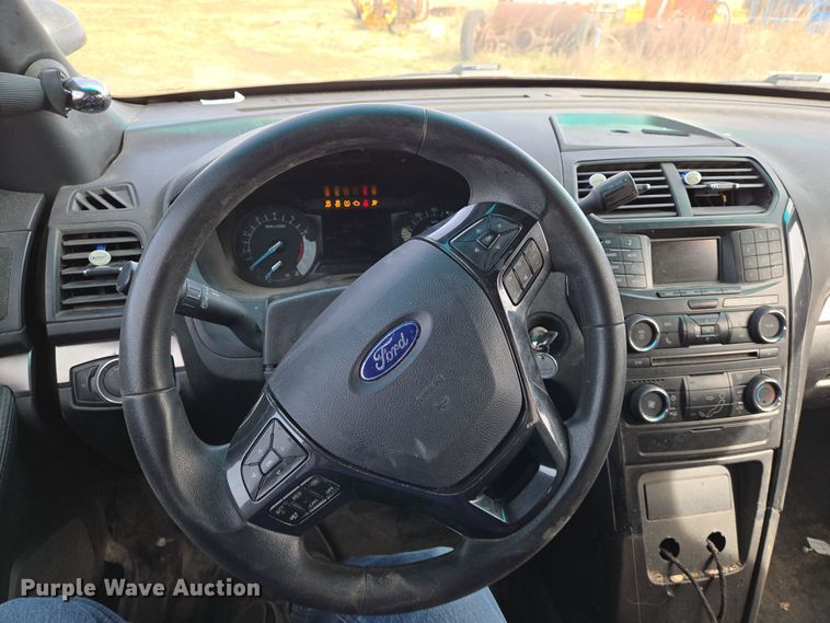 image for item EN8828 2017 Ford Explorer Police Interceptor SUV