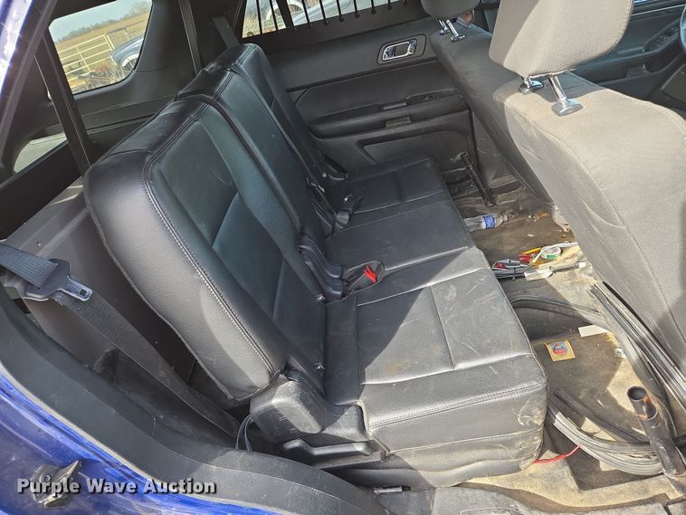 image for item EN8828 2017 Ford Explorer Police Interceptor SUV