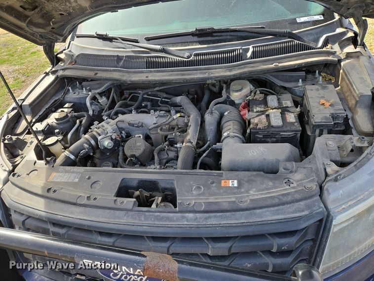 image for item EN8828 2017 Ford Explorer Police Interceptor SUV