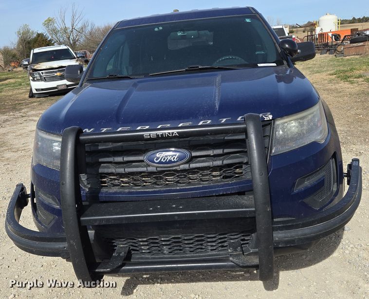 image for item EN8829 2017 Ford Explorer Police Interceptor SUV