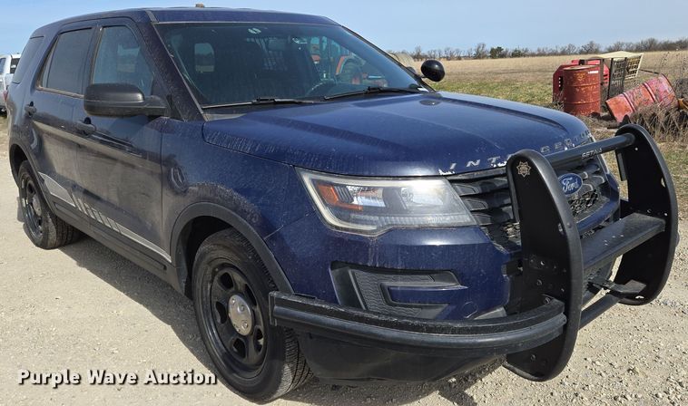 image for item EN8829 2017 Ford Explorer Police Interceptor SUV