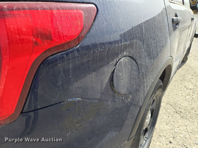 image for item EN8829 2017 Ford Explorer Police Interceptor SUV