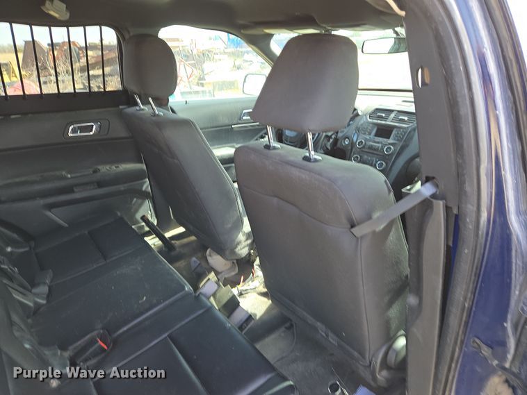 image for item EN8829 2017 Ford Explorer Police Interceptor SUV