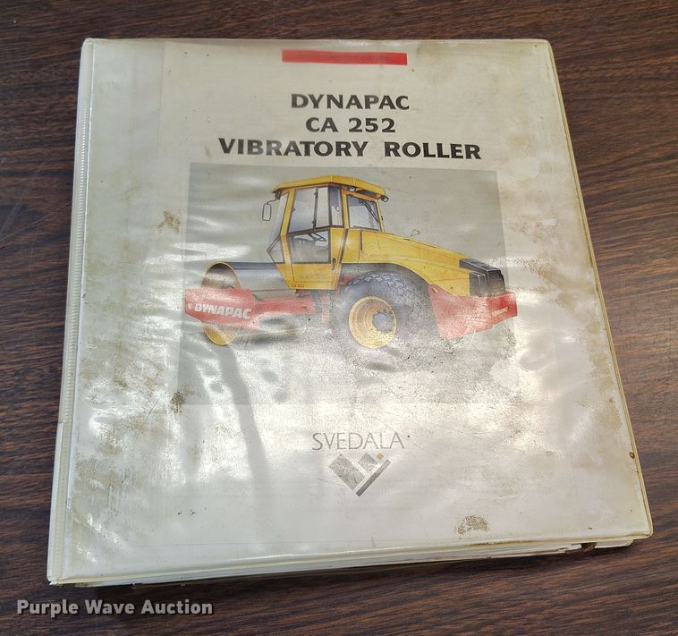 image for item EO9984 1998 Dynapac CA252D single drum vibratory roller