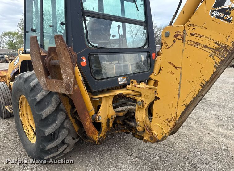 image for item EQ1252 1996 John Deere 310D backhoe