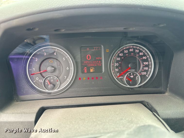 image for item EQ1253 2014 Dodge Ram 1500 Crew Cab pickup truck