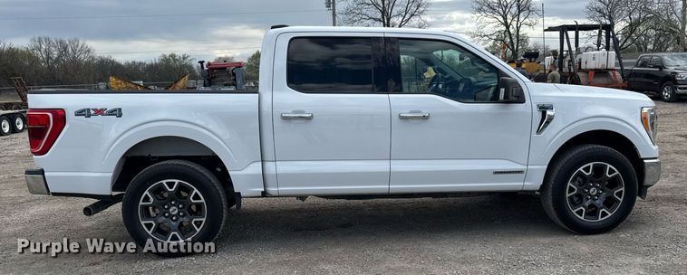 image for item EQ1255 2022 Ford F150 SuperCrew pickup truck