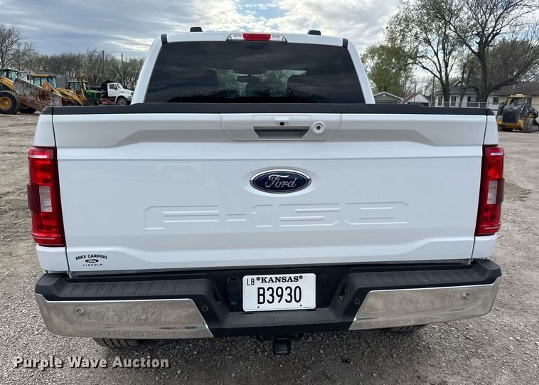 image for item EQ1255 2022 Ford F150 SuperCrew pickup truck