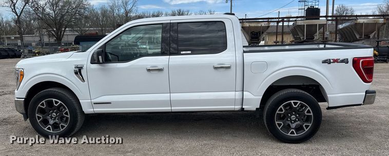 image for item EQ1255 2022 Ford F150 SuperCrew pickup truck