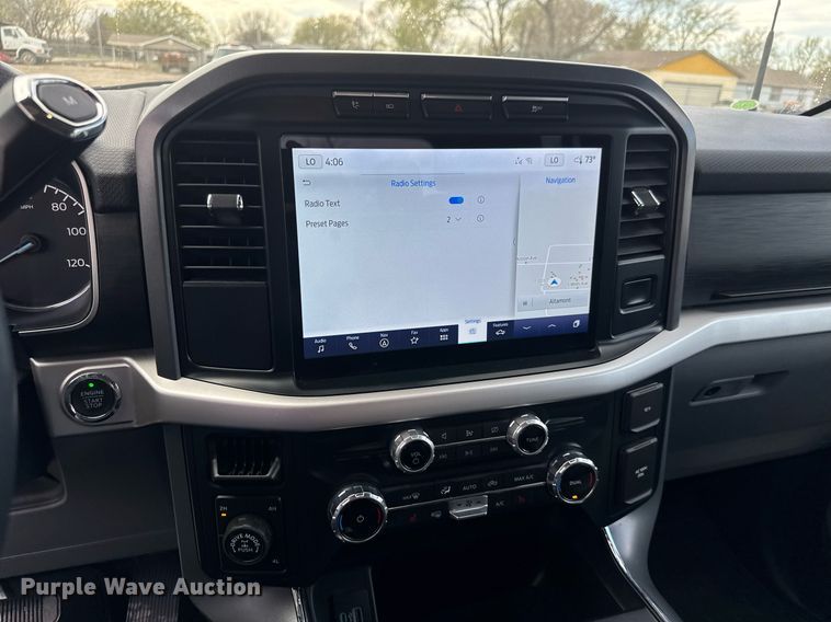 image for item EQ1255 2022 Ford F150 SuperCrew pickup truck