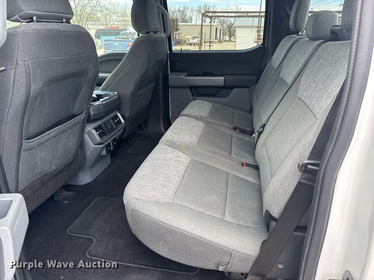 image for item EQ1255 2022 Ford F150 SuperCrew pickup truck