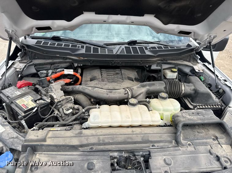 image for item EQ1255 2022 Ford F150 SuperCrew pickup truck