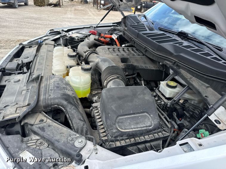 image for item EQ1255 2022 Ford F150 SuperCrew pickup truck