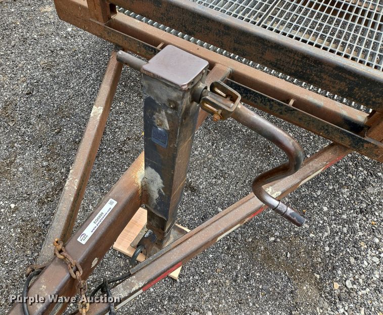 image for item EQ6899 2011 Scott's Custom Trailers  equipment trailer