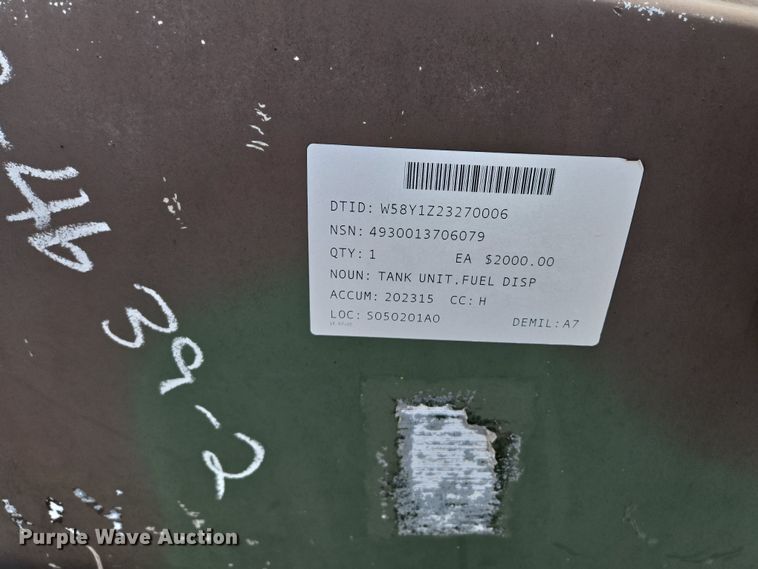 image for item EQ6962 Beta Systems  fuel tank 